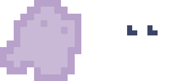 Ghost: original (left) vs new (right)&ndash;yes, the new one really is just eyes